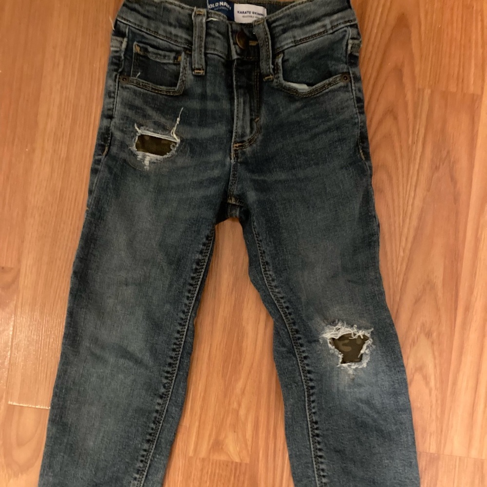 Old Navy Ripped Skinny Jeans 4T
